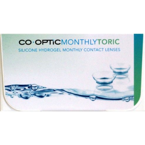 CO.OPTIC Monthly Toric (6 lenzen/2 x 3-pack) - Air Optix for Astigmatism private label