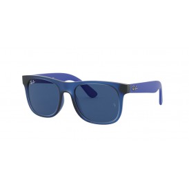 Ray-Ban Junior 9069S - Rubber Transparant Blue